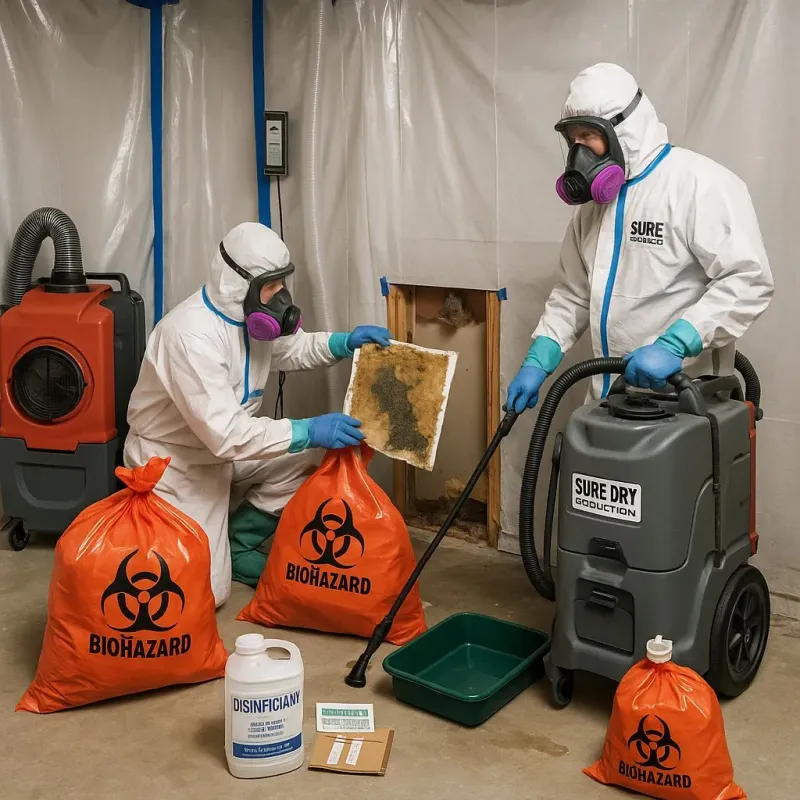 Contaminated Water Handling Protocols process in Demarest, NJ
